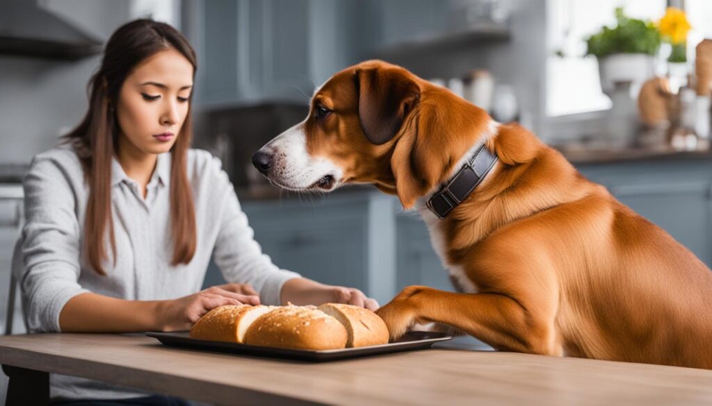 Bread and Dog Digestive Issues Image