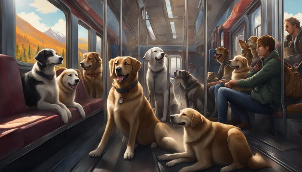 Canine Companions in Railway Expeditions