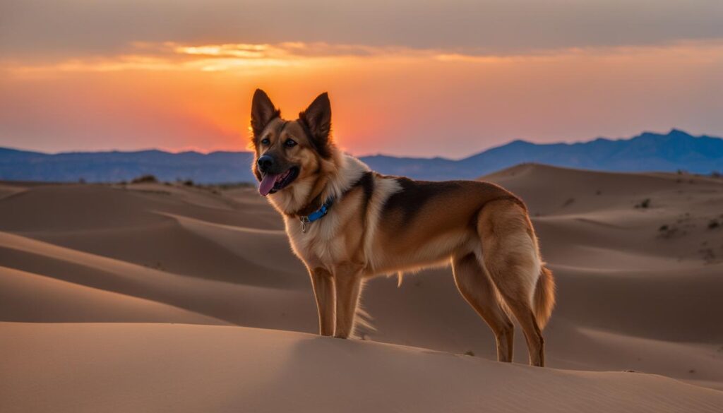 Desert Expedition Dog