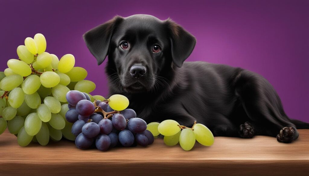 Grape toxicity in dogs