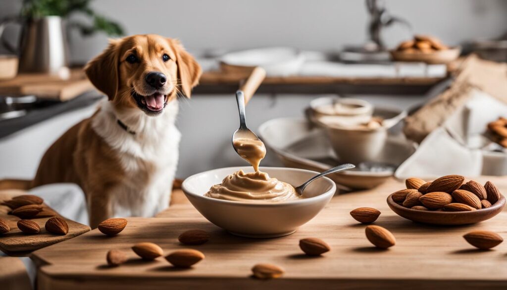 Almond Butter and Almond Milk for Dogs