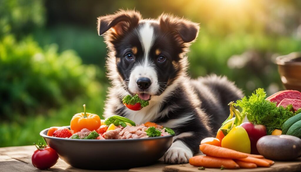 BARF Diet Benefits for Puppies