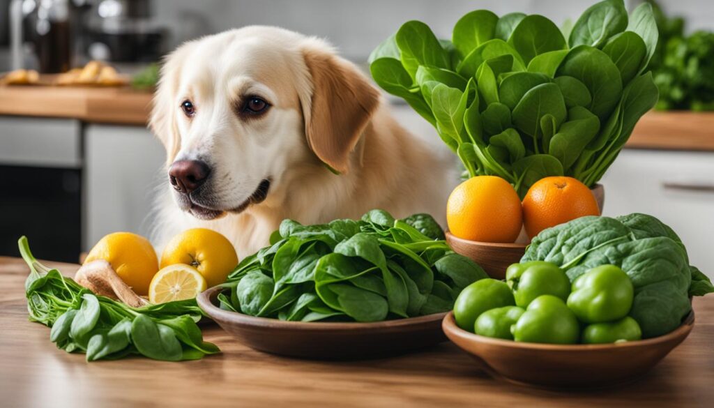 Benefits of spinach for dogs