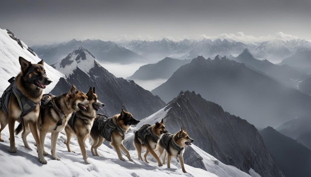 Canine Contributions to Alpine Mapping
