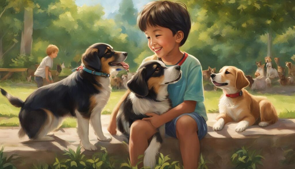 Dogs Helping Children