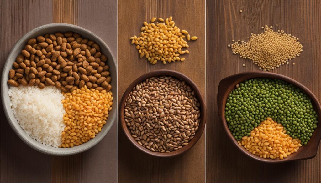 Grain-Inclusive vs. Grain-Free Dog Diets