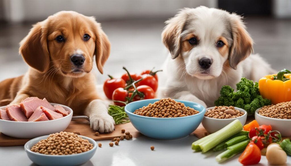 High-Protein Diets for Puppies and Seniors