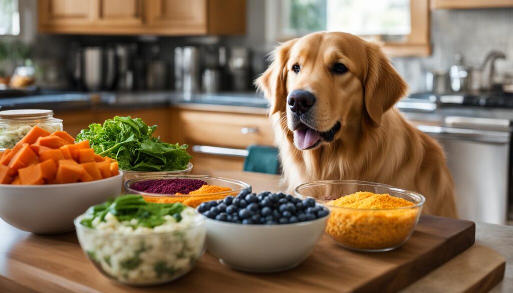 Homemade diets for dogs with cancer