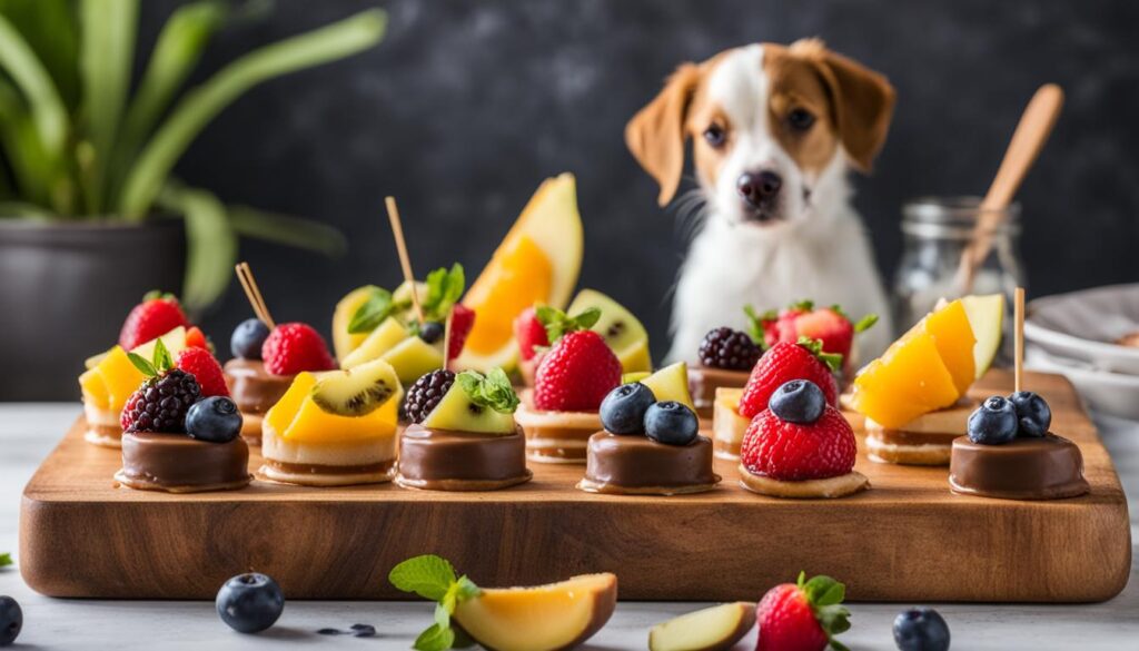 Non-dairy frozen treats for dogs