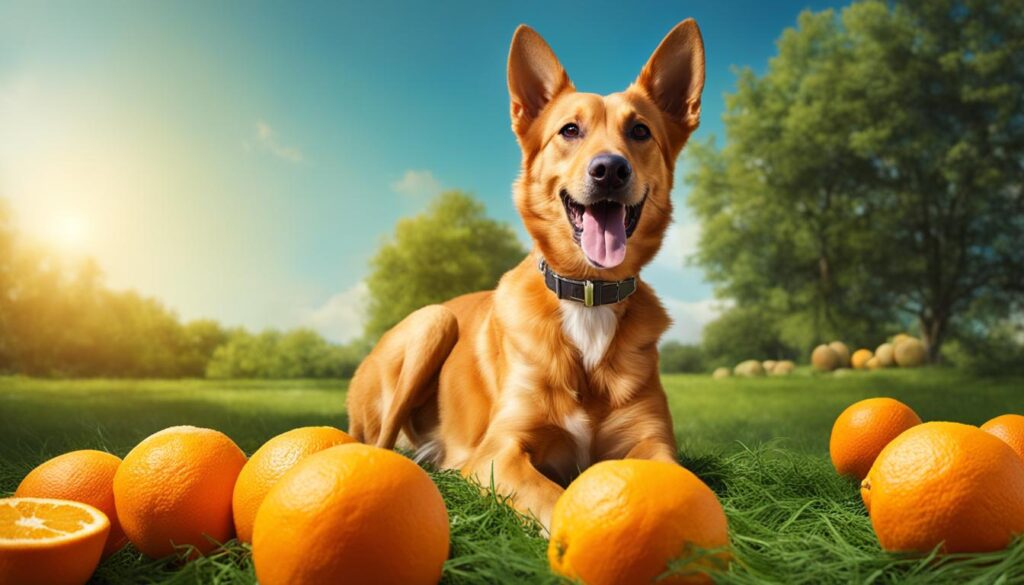 Oranges for dogs