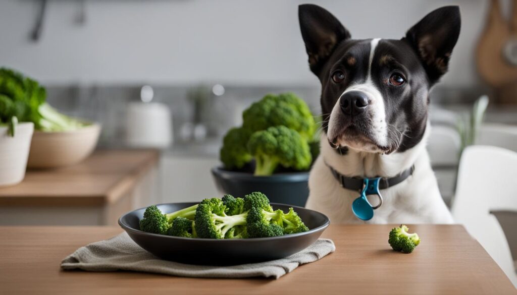 Portion Control for Dogs and Broccoli