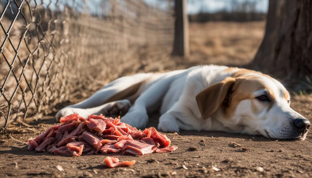 Risks of raw diets for dogs