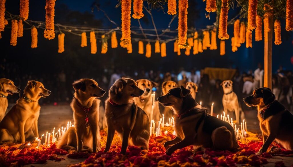 Sacred Dogs of Nepal: Kukur Tihar