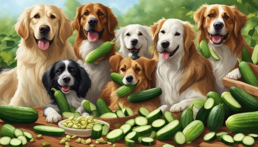 can dogs eat cucumbers