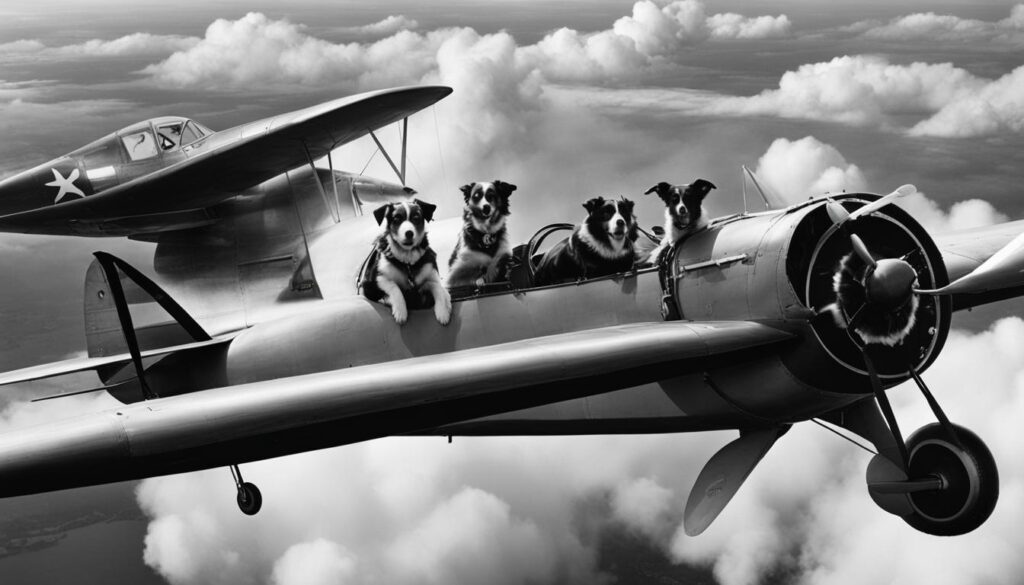 canine roles in early 20th-century aviation