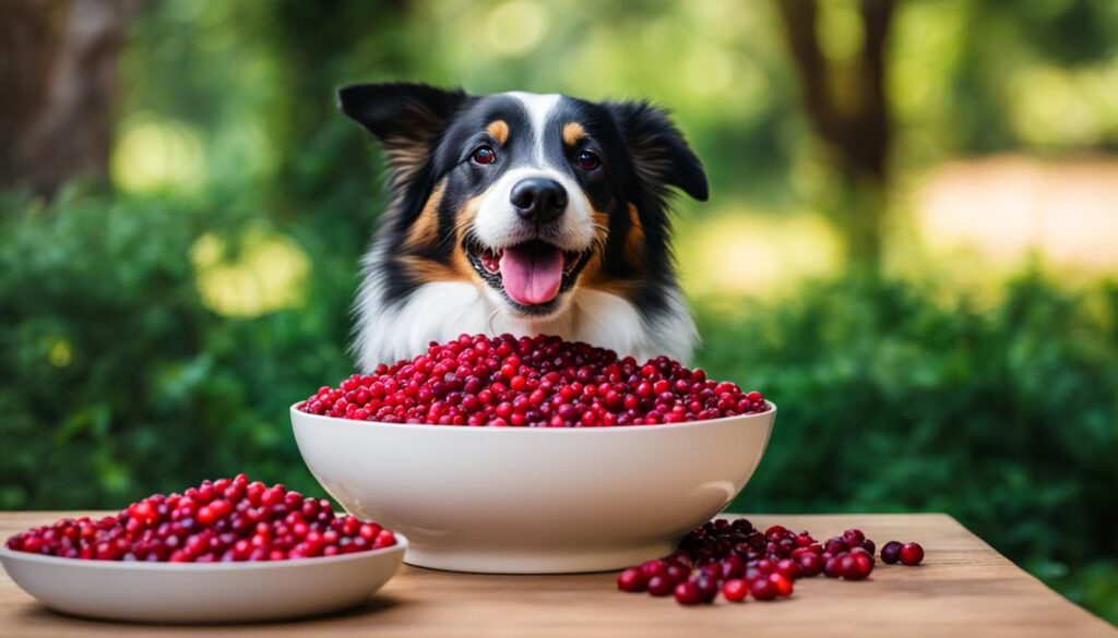 cranberries for dogs