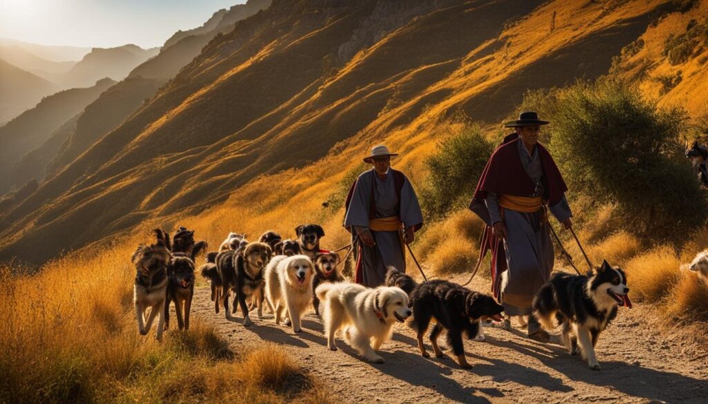 Canines Aiding Pilgrims