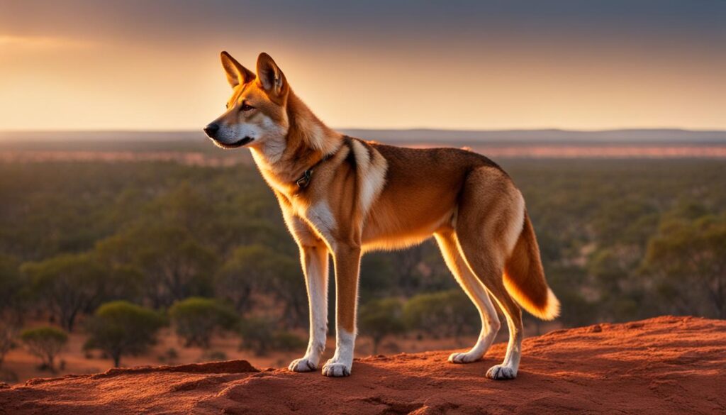 Dingo in the Australian Outback