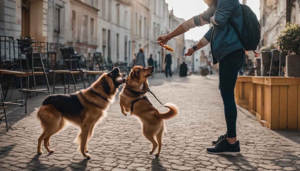 Stopping Dogs from Jumping