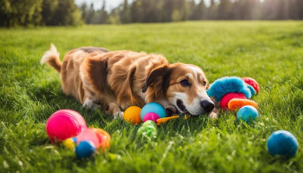 Toys in Dog Training