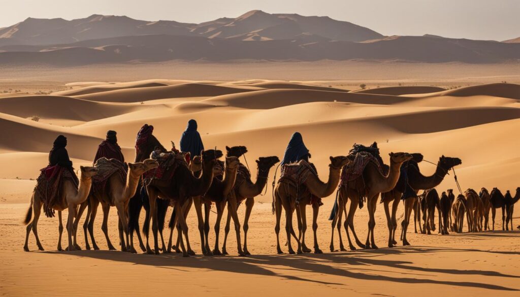 buying camels for desert travel