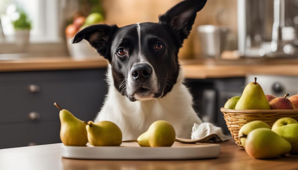 can dogs eat canned pears