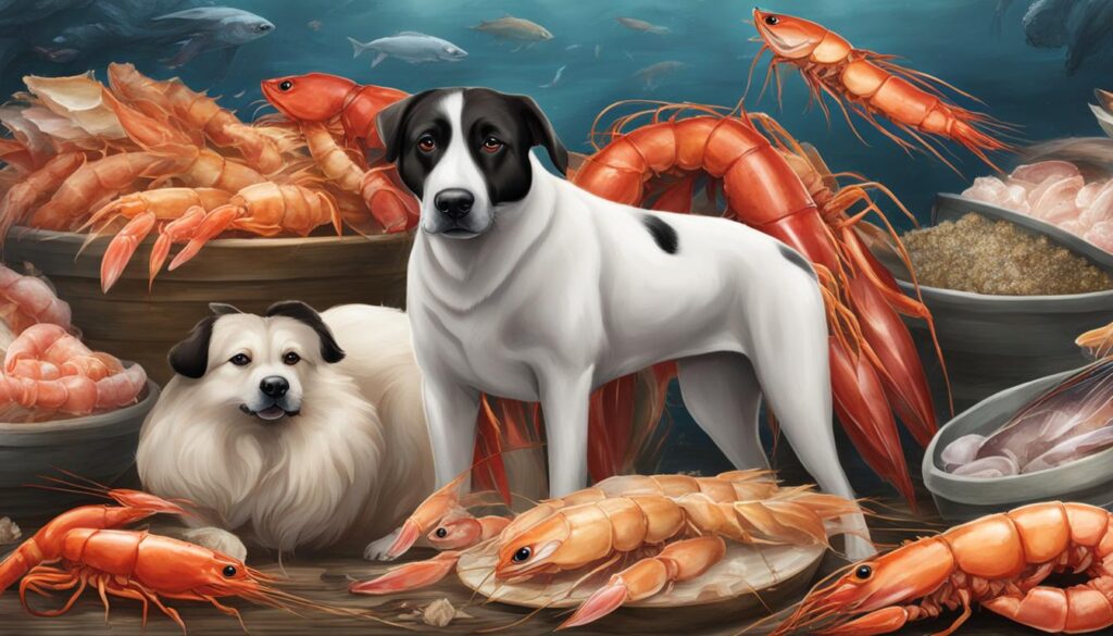 dogs allergic to shrimp