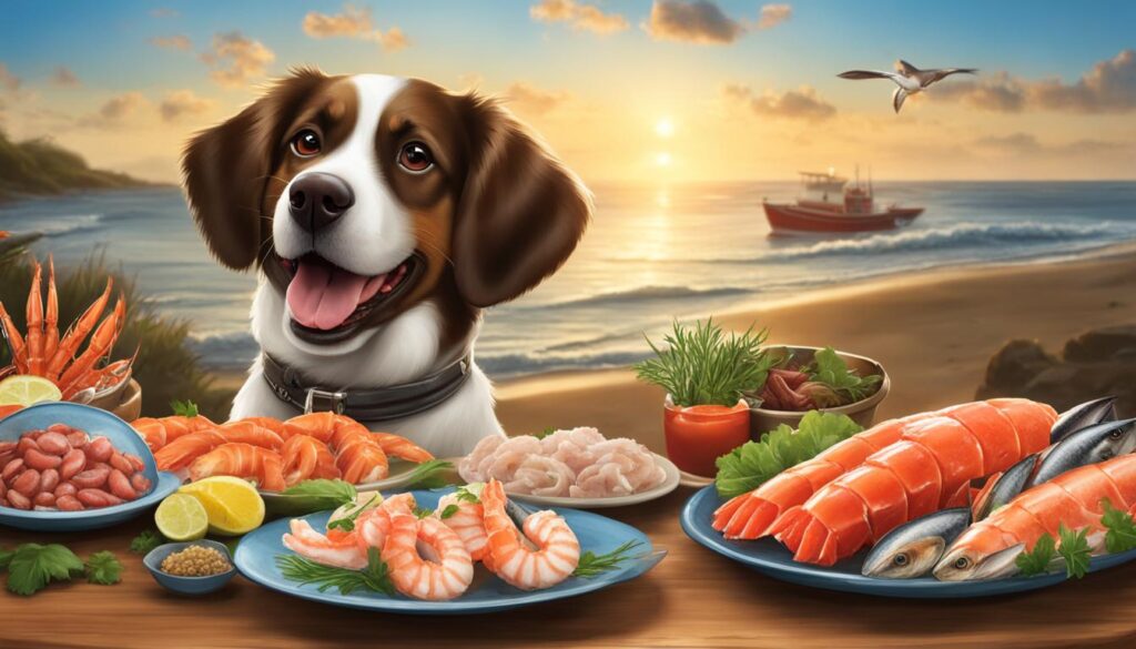 seafood for dogs