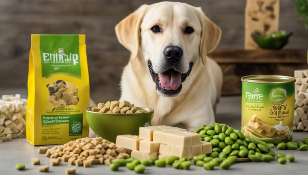 soy products for dogs